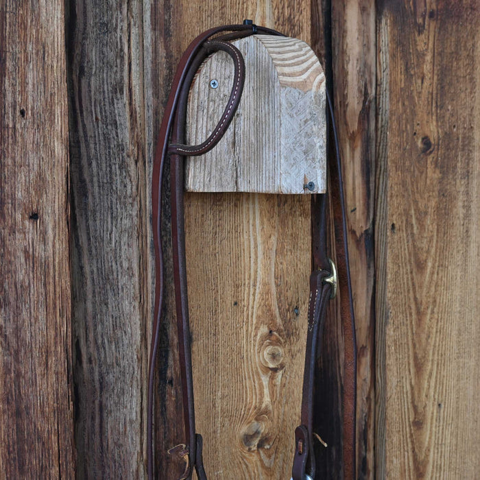 Quick Bit Snaffle Bridle Rig w/Single Ear Headstall