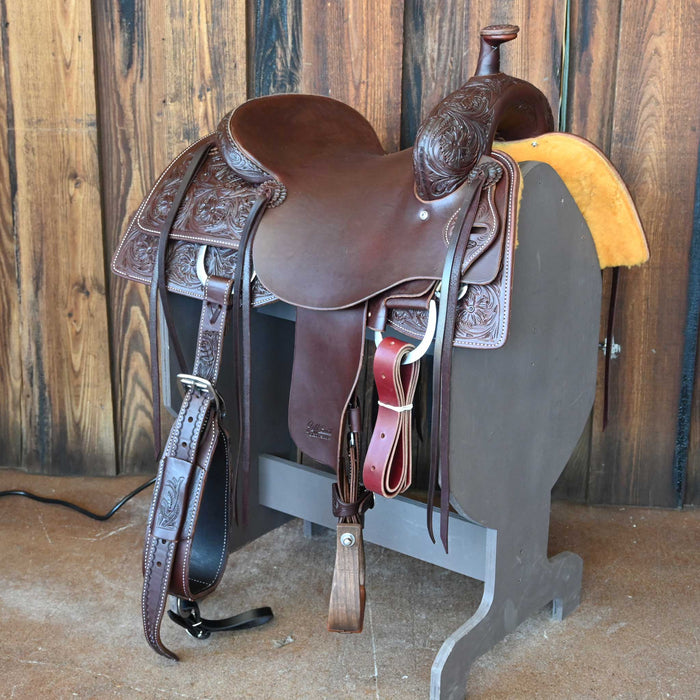 15" JEFF SMITH BUSTER WELCH RANCH CUTTER SADDLE