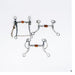 Used Assorted Dog-bone Bit Bundle Set Of 3 Sale Barn Misc