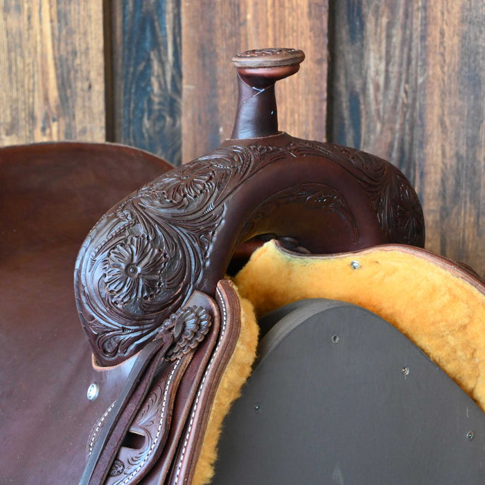 15" JEFF SMITH BUSTER WELCH RANCH CUTTER SADDLE