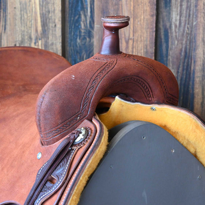 16" JEFF SMITH BUSTER WELCH RANCH CUTTER SADDLE