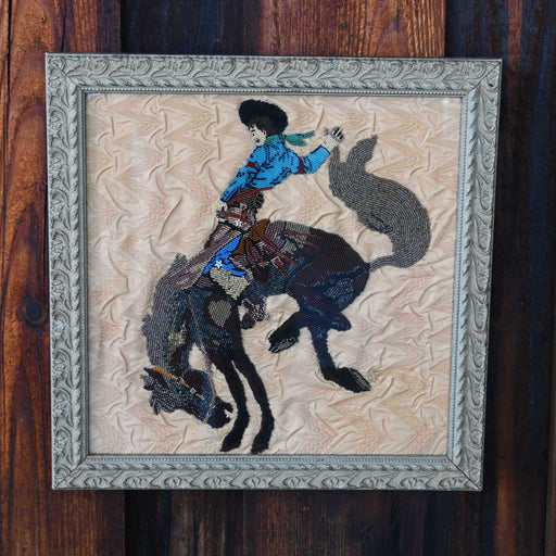Joanne Welch Hand Beaded Bucking Bronco Collectibles Joanne Welch