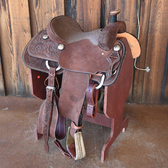 14.5" TESKEY'S TEAM ROPING SADDLE