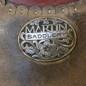 14.5" USED MARTIN TEAM ROPING SADDLE