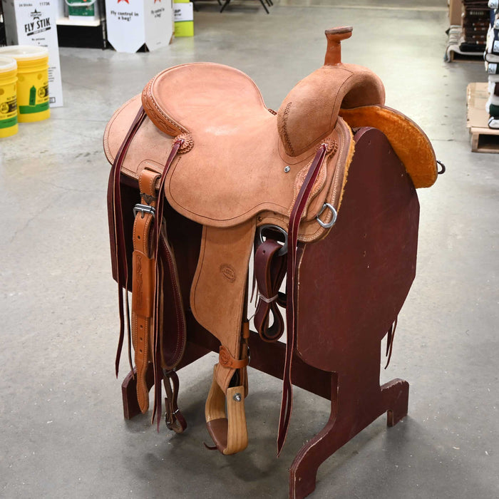 16" TESKEY'S PRO CUTTER RANCH CUTTER SADDLE