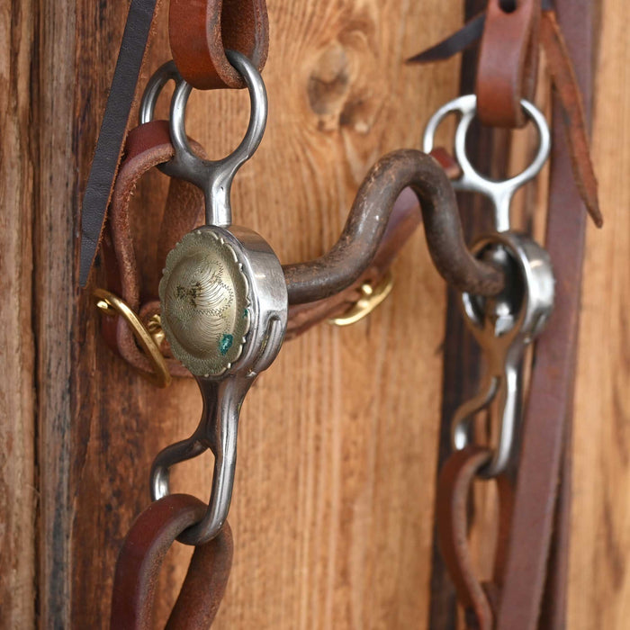 Trammell Solid Port Bridle Rig w/Split Ear Headstall