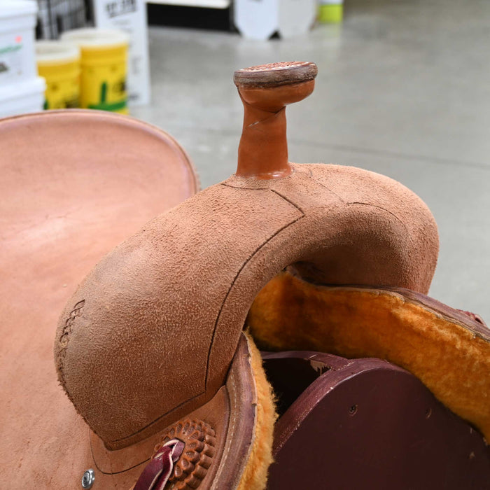 16" TESKEY'S PRO CUTTER RANCH CUTTER SADDLE