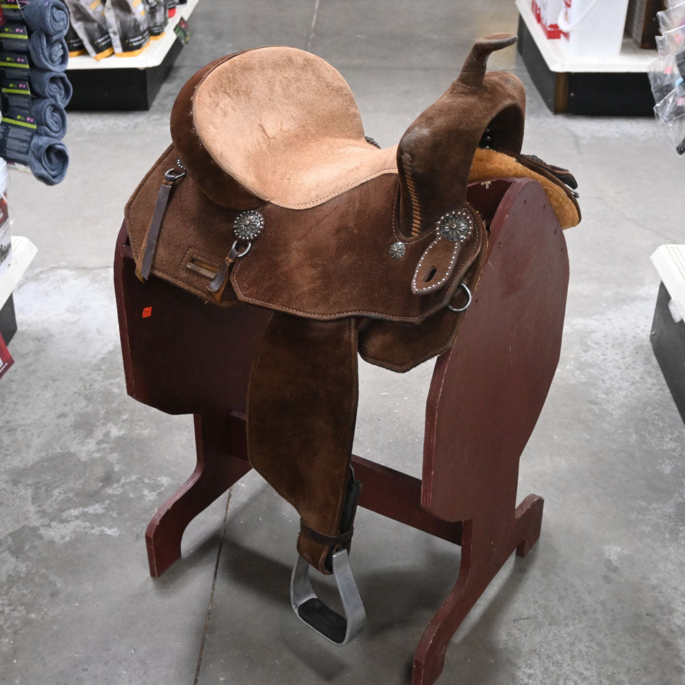 14" USED MASTER BARREL SADDLE Saddles - Used Master Saddles