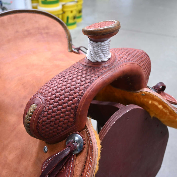 16" TESKEY'S RANCH ASSOCIATION SADDLE Saddles - New Teskey's Saddlery