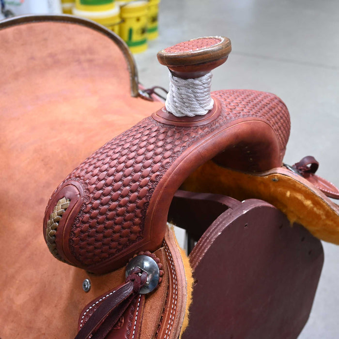16" TESKEY'S RANCH ASSOCIATION SADDLE Saddles - New Teskey's Saddlery
