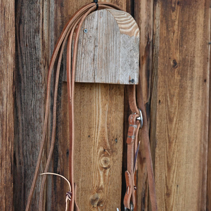 Teskey's Square Port Bridle Rig w/Split Ear Headstall