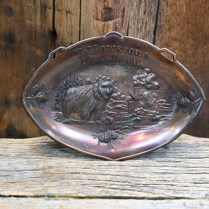 1950's Yellowstone National Park Ashtray