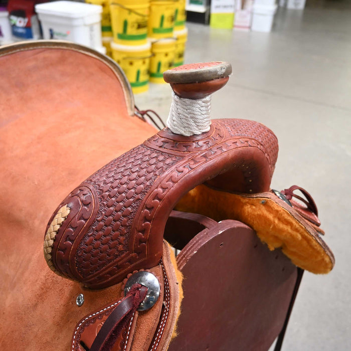 17" TESKEY'S RANCH ASSOCIATION SADDLE Saddles - New Teskey's Saddlery
