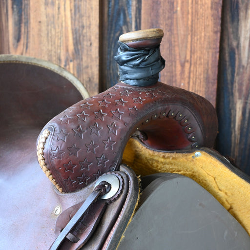 15" USED TESKEY'S RANCH SADDLE Saddles - Used Teskey's Saddlery