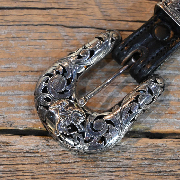 Matt Hackett Filigree 4pc. Belt Buckle Set