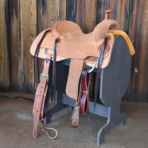 16" JEFF SMITH BEAU GALYEAN RANCH CUTTING SADDLE Saddles - New Jeff Smith