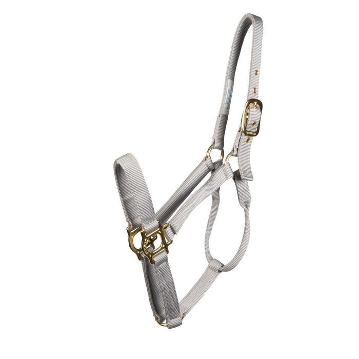 Valhoma Premium Nylon Halter - Multiple Colors Tack - Halters & Leads Valhoma Small Silver
