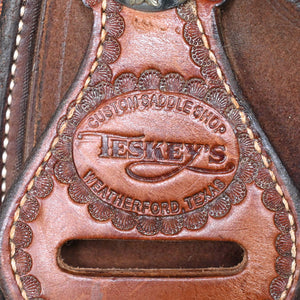 13.5" USED TESKEY'S BARREL SADDLE Saddles Teskey's Saddlery