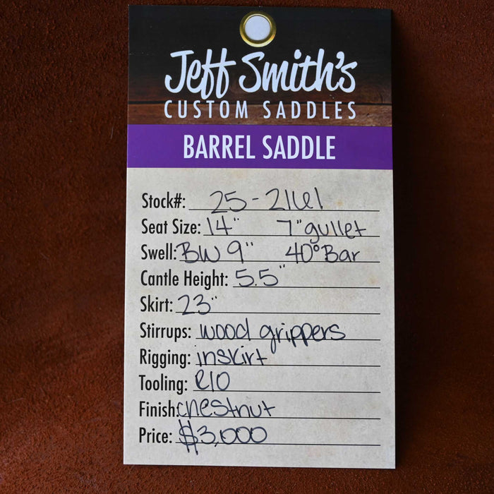 14" JEFF SMITH BARREL SADDLE