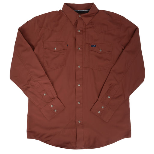 Wrangler Men's Pearl Snap Western Shirt MEN - Clothing - Shirts - Long Sleeve Wrangler