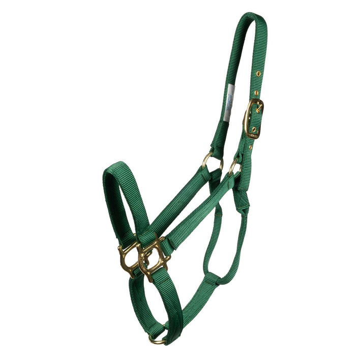 Valhoma Premium Nylon Halter - Multiple Colors Tack - Halters & Leads Valhoma Small Green