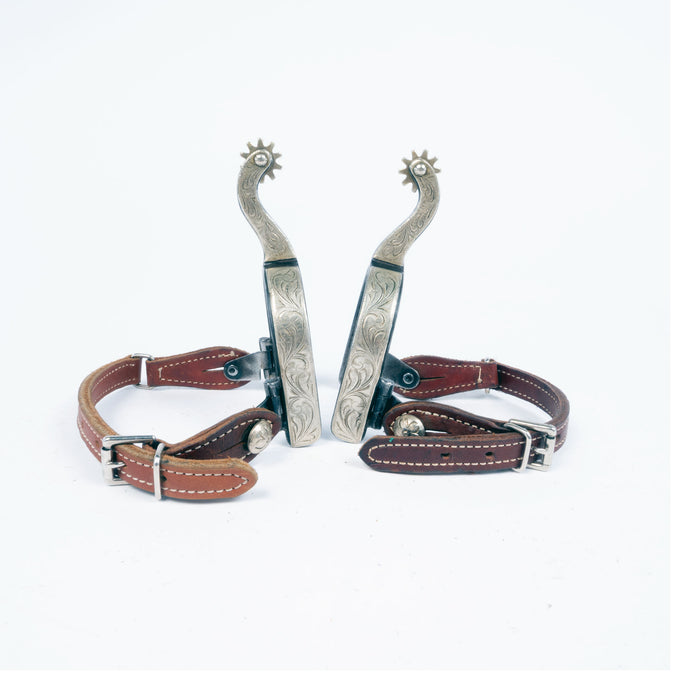 Used Women's Spurs With Spur Straps