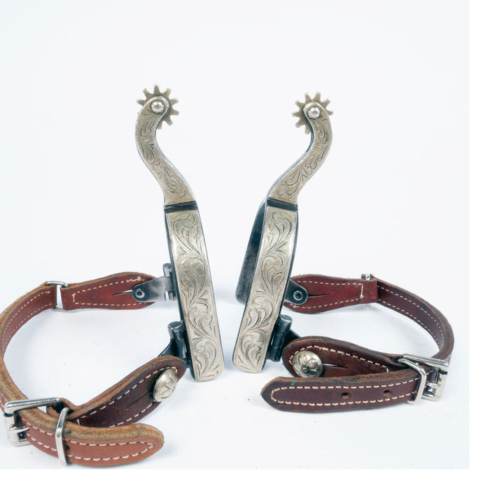 Used Women's Spurs With Spur Straps