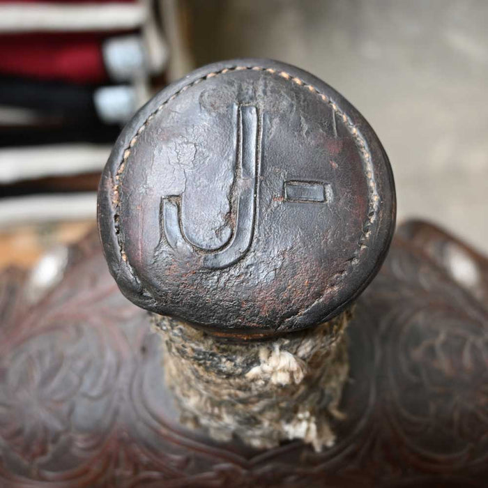 14.5" USED JOHN BOYD ROPING SADDLE Saddles - Used Boyd's Saddle Shop