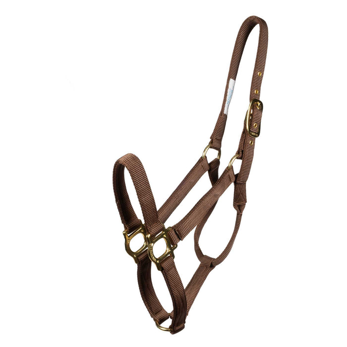 Valhoma Premium Nylon Halter - Multiple Colors Tack - Halters & Leads Valhoma Pony Brown
