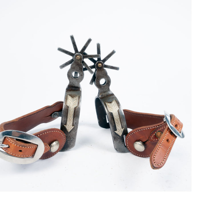 Used Men's Spurs With Straps