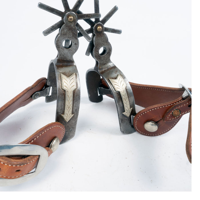 Used Men's Spurs With Straps