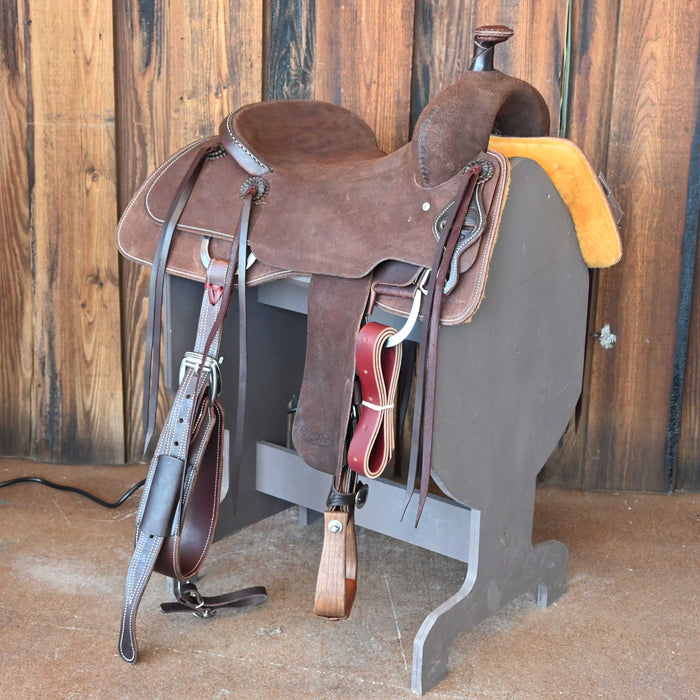 16" JEFF SMITH BUSTER WELCH RANCH CUTTER SADDLE
