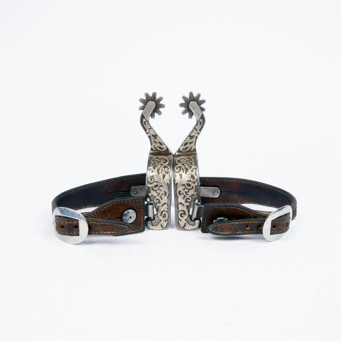 Used Women's Spurs With Spur Straps