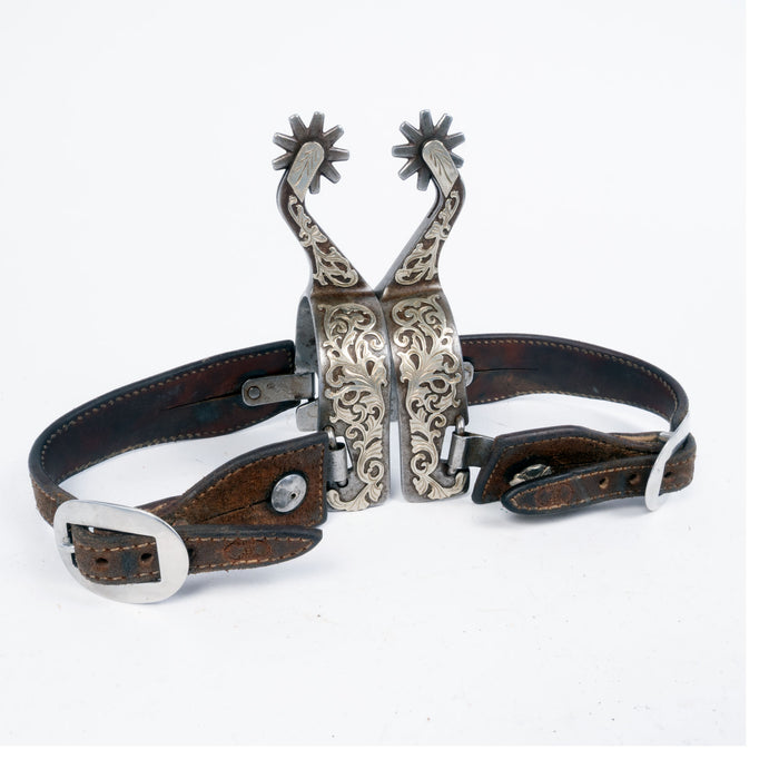 Used Women's Spurs With Spur Straps