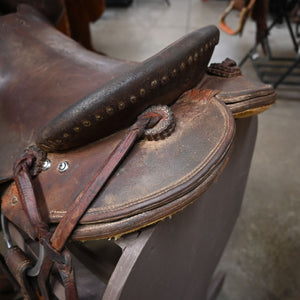 15.5" USED COWPUNCHER RANCH SADDLE Saddles Cowpuncher