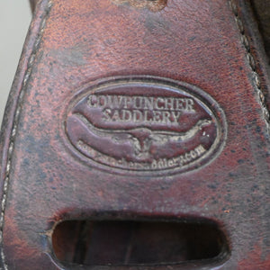 15.5" USED COWPUNCHER RANCH SADDLE Saddles Cowpuncher