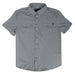 Rock & Roll Denim Men's Tek Pearl Snap Shirt - Grey MEN - Clothing - Shirts - Short Sleeve Panhandle