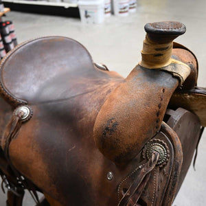 15.5" USED CACTUS RANCH SADDLE Saddles CACTUS SADDLERY   