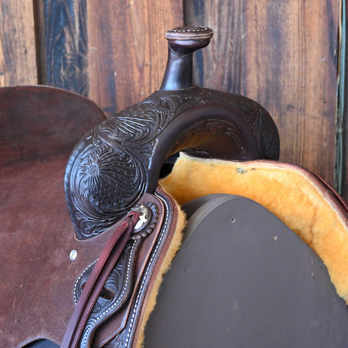 16" JEFF SMITH BUSTER WELCH RANCH CUTTER SADDLE