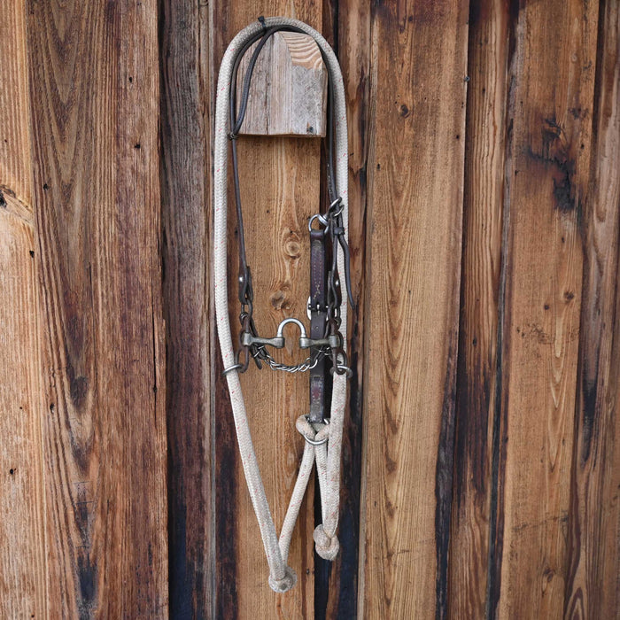 Cow Horse Supply Correction Bridle Rig w/Draw Reins