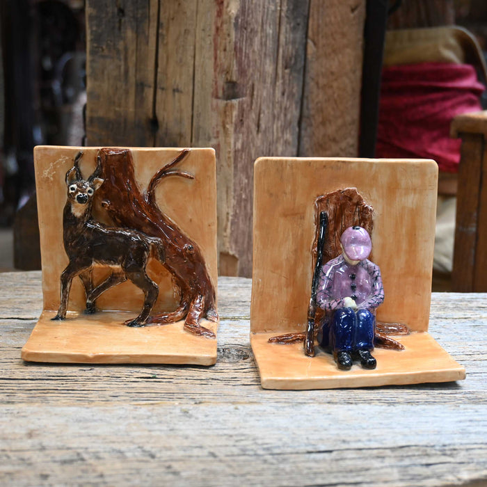 1958 "To Art from Anne" Bookends