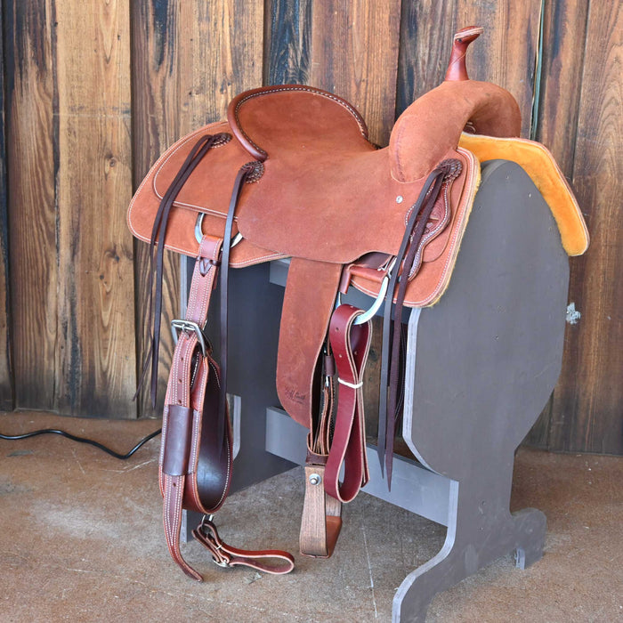 16.5" JEFF SMITH BUSTER WELCH CUTTING SADDLE