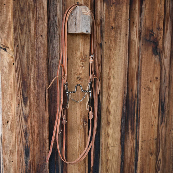 Kerry Kelley 65 Slow Twist Port Bridle Rig w/All New Leather