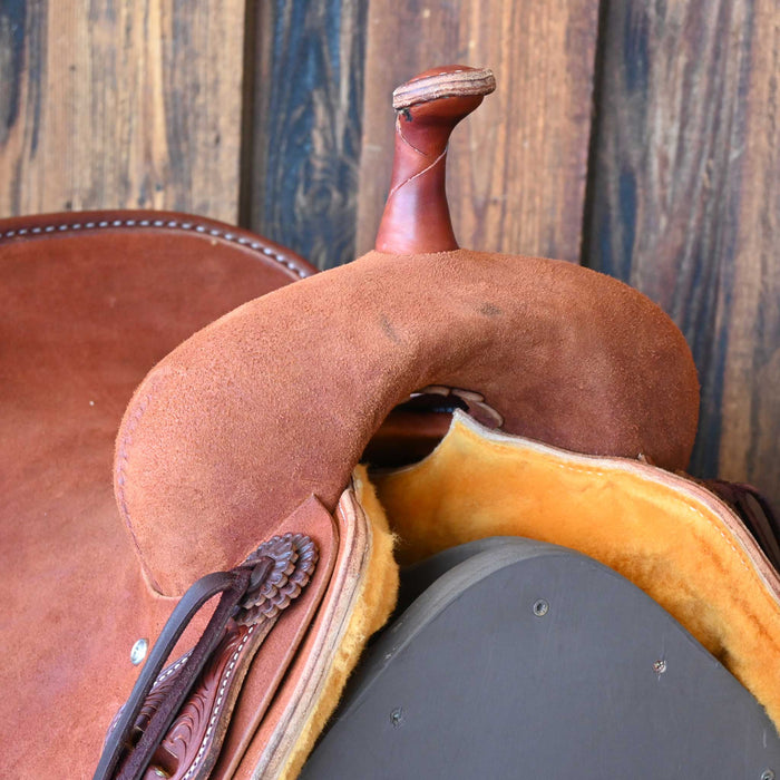16.5" JEFF SMITH BUSTER WELCH CUTTING SADDLE