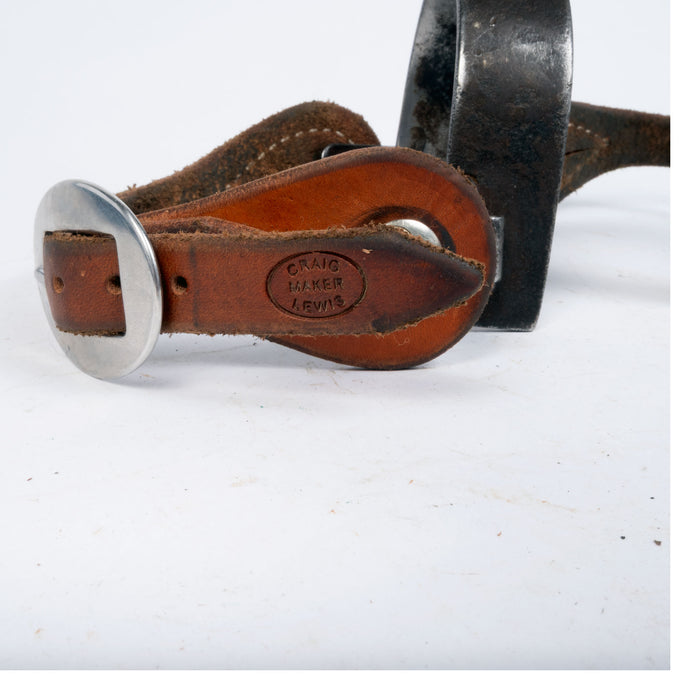 Used Men's Spurs With Craig Lewis Spur Straps