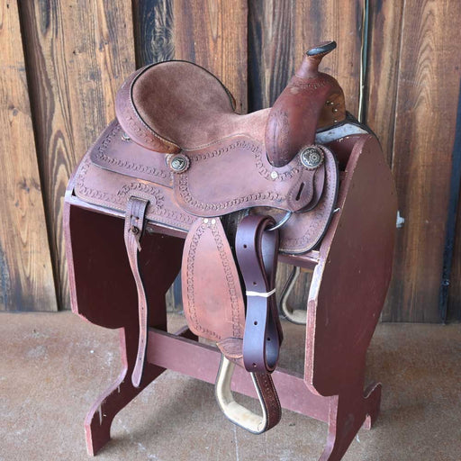 12.5" USED TOUGH 1 PONY SADDLE Saddles - Used Tough 1