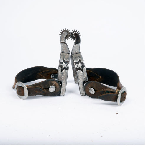 Used Men's Star Spurs With Spur Straps Sale Barn Misc