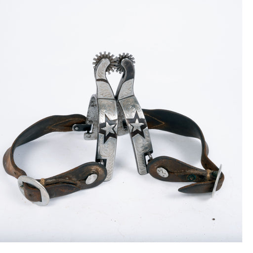 Used Men's Star Spurs With Spur Straps Sale Barn Misc