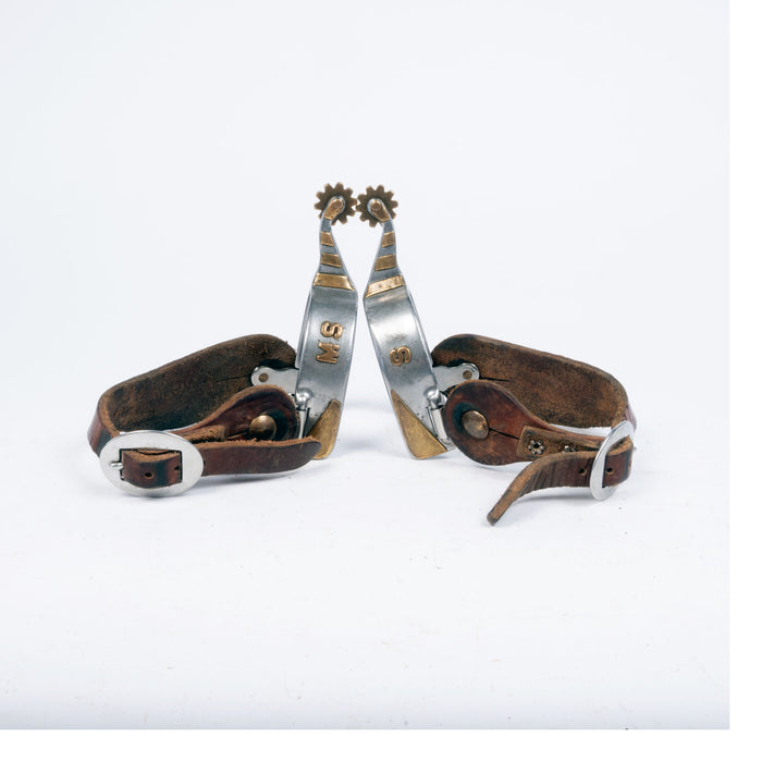 Used Women's Spurs With Spur Straps
