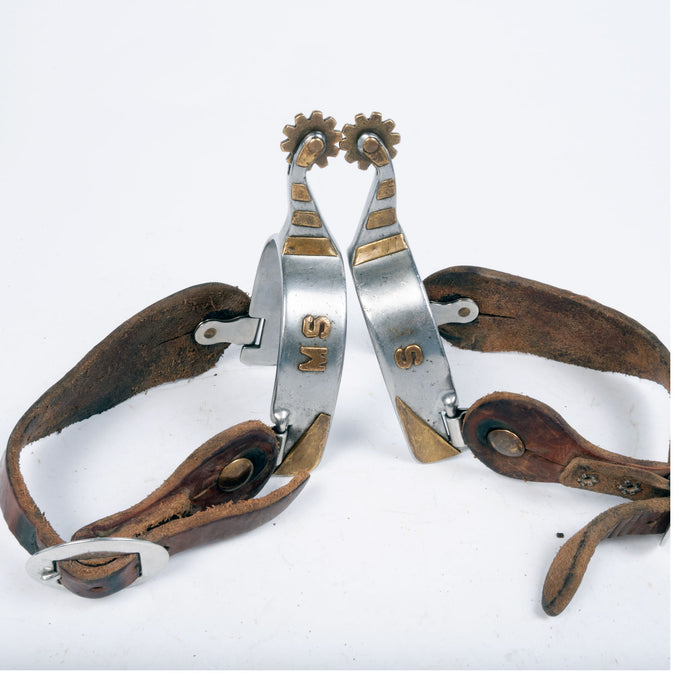 Used Women's Spurs With Spur Straps